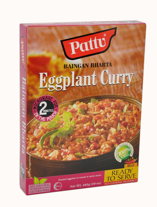 Pattu, Baingan Bharta, Eggplant Curry, Ready To Serve, 285 g