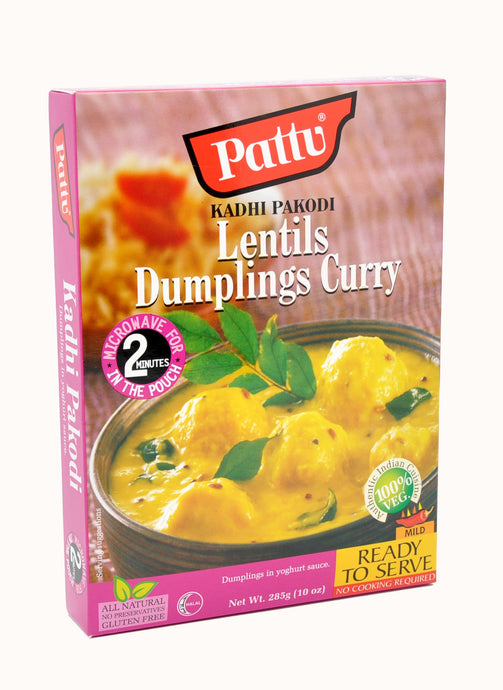 Pattu, Kadhi Pakodi, Lentils Dumplings Curry, Ready To Serve, 285 g