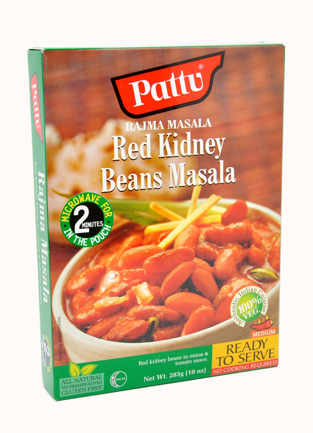 Pattu, Rajma Masala, Red Kidney Beans Masala, Ready To serve, 285 g