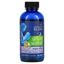 Load image into Gallery viewer, Mommy&#39;s Bliss, Night Time, Gripe Water, 1 Month+, 4 fl oz (120 ml)