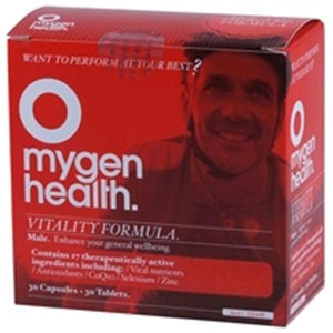 Mygen Health, Vitality Formula, Male, 30 Tablets + 30 Capsules
