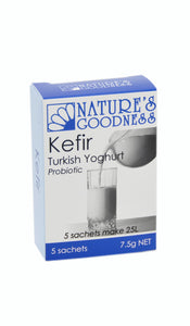 Nature's Goodness, Kefir, Turkish Probiotic, 5 Sachets, 7.5 g Each