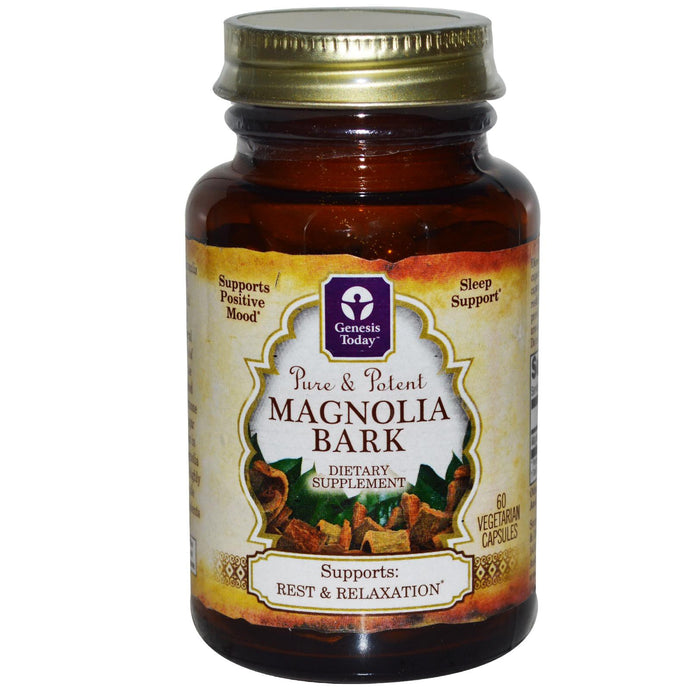 Genesis Today Magnolia Bark 60 Veggie Capsules - Dietary Supplement