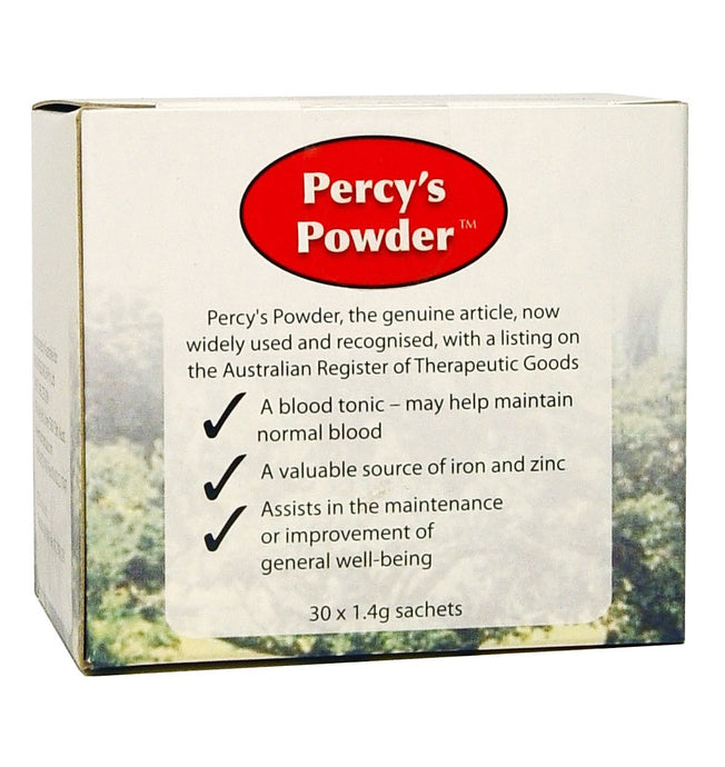 Percy's Powder Original & Legendary Formulation 30 X 1.4 g Sachets