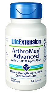 Life Extension, ArthroMax Advanced, with UC-II & ApresFlex, 60 Capsules