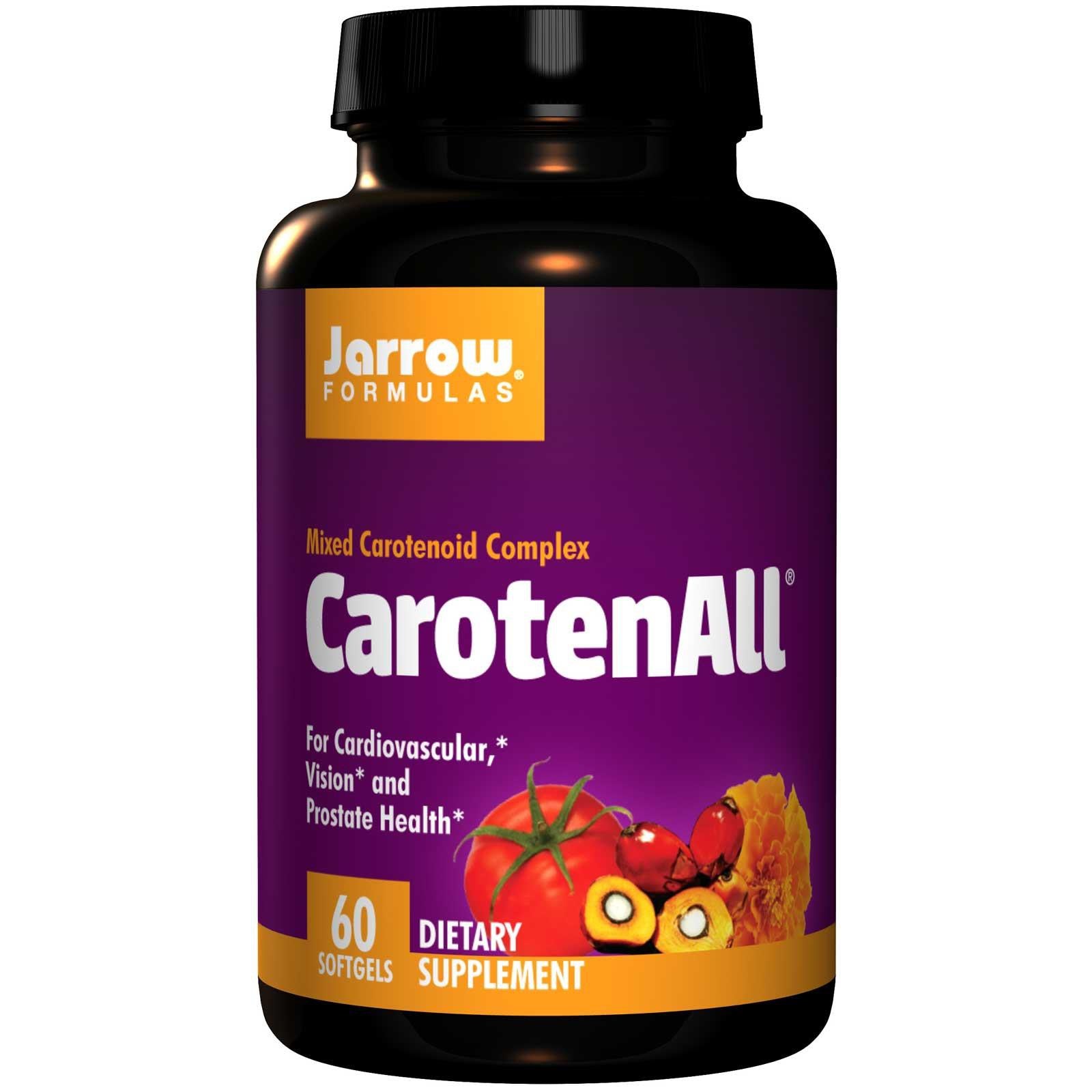 Jarrow Formulas, CarotenALL, Mixed Carotenoid Complex, 60 Softgels