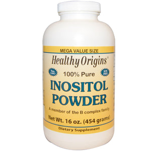 Healthy Origins 100% Pure Inositol Powder 454g 16 oz