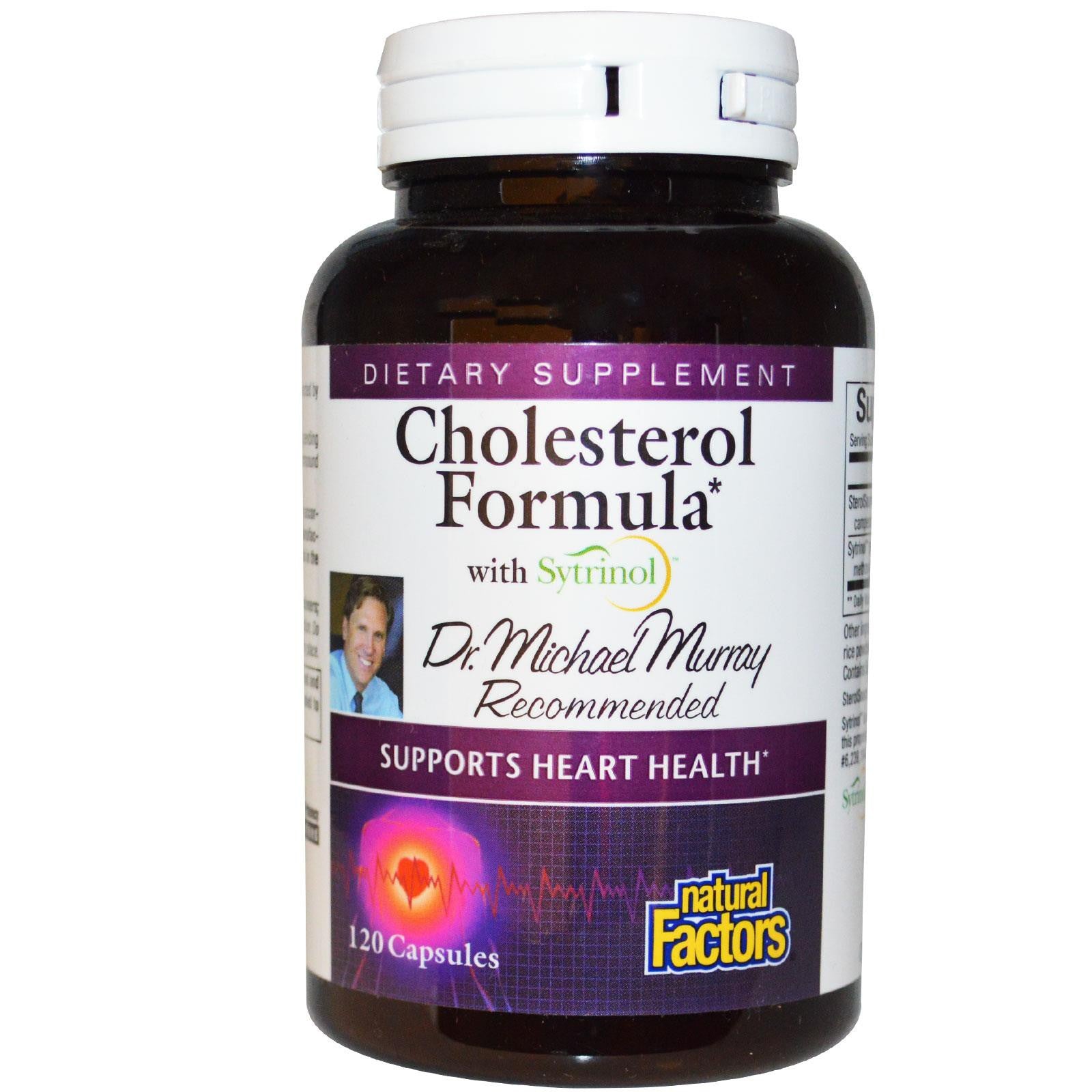 Natural Factors, Cholesterol Formula, with Sytrinol, 120 Capsules