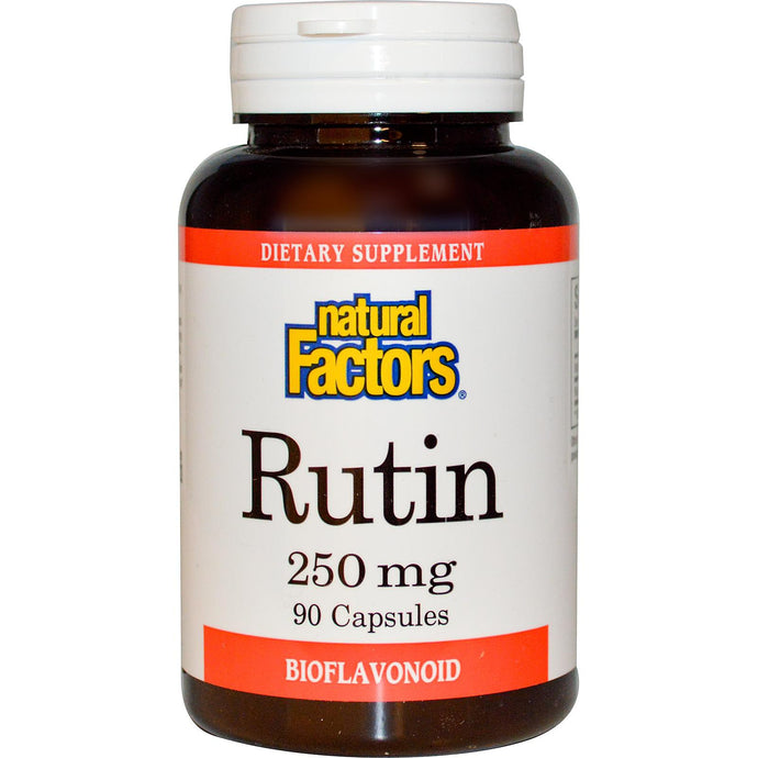 Natural Factors, Rutin, 250 mg, 90 Capsules