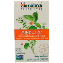 Load image into Gallery viewer, Himalaya MindCare 60 Vegetarian Capsules