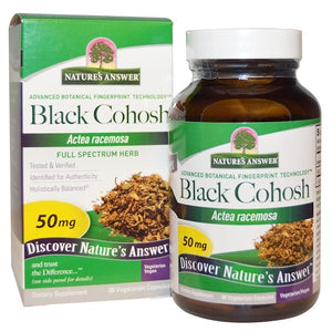 Nature's Answer, Black Cohosh, Full Spectrum Herb, 50 mg, 90 Vegetarian Capsules