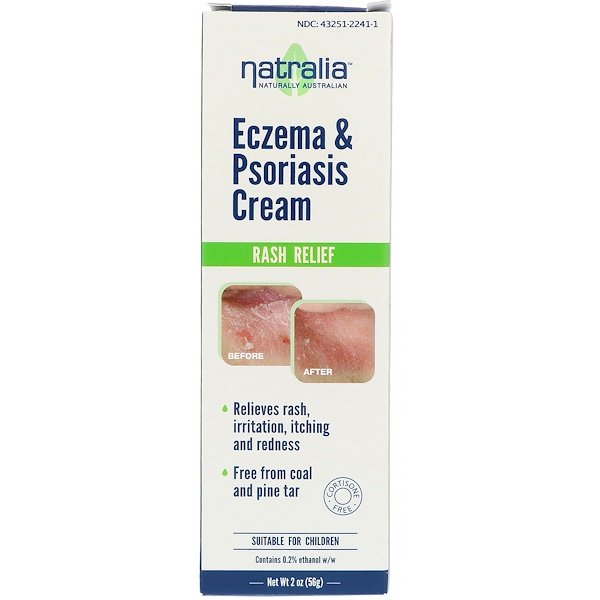 Natralia, Eczema & Psoriasis Cream 56g 2 oz – Mega Vitamins