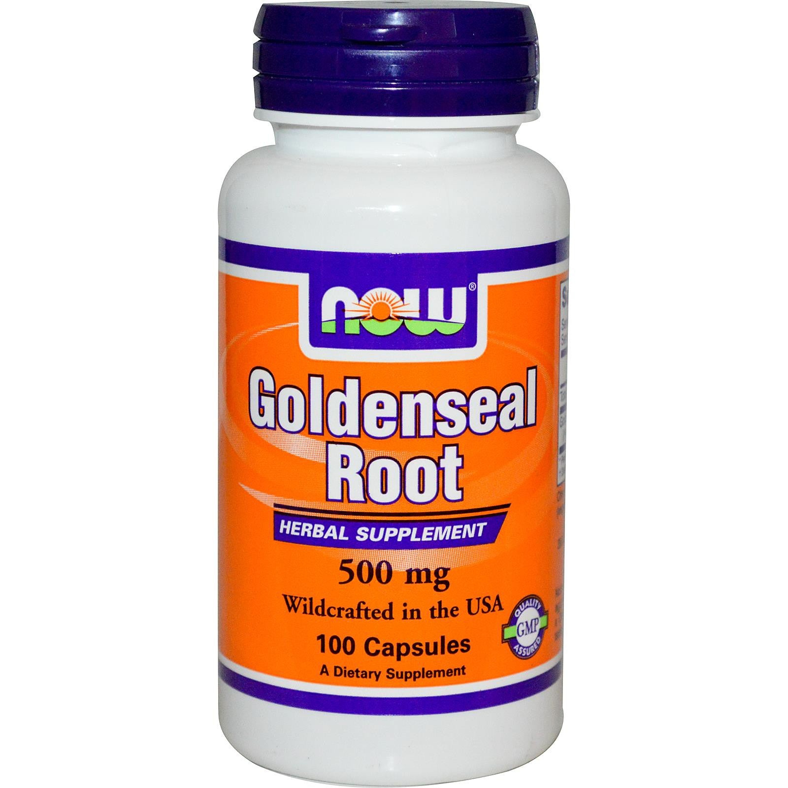Now Foods, GoldenSeal Root, 500 mg, 100 Capsules ... VOLUME DISCOUNT