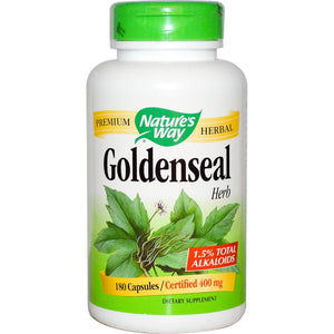 Nature's Way, Goldenseal Root, 570 mg, 100 Vegan Capsules