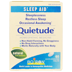 Boiron, Quietude, Sleep Aid, 60 Quick Dissolving Tablets