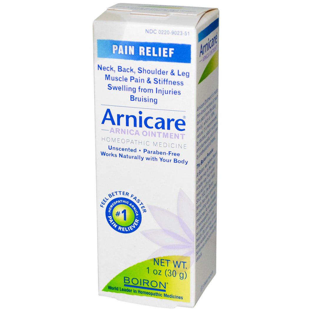 Boiron, Arnicare, Arnica Ointment, Pain Relief, Unscented, 30 g, 1 oz