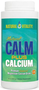 Natural Vitality Natural Calm Plus Calcium 454g - Dietary Supplement