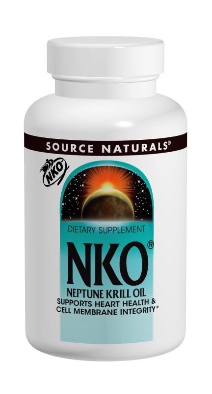 Source Naturals, NKO, Neptune Krill Oil, 500 mg, 120 Softgels