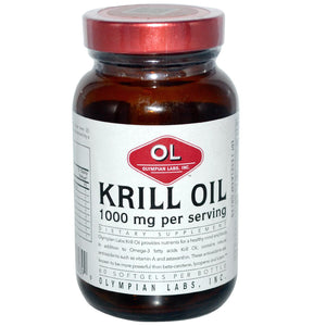 Olympian Labs Inc., Krill Oil, 1000 mg, 60 Softgels