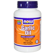 Load image into Gallery viewer, Now Foods, Garlic Oil, 1500mg, 250 Softgels ... VOLUME DISCOUNT