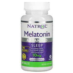 Natrol Melatonin Maximum Strength 10mg 60 Tablets