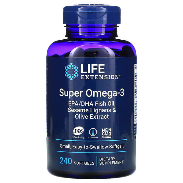 Life Extension Super Omega-3 240 Softgels