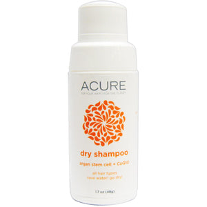 Acure Organics, Dry Shampoo, Argan Stem Cell + CoQ10, 48 g, 1.7 oz
