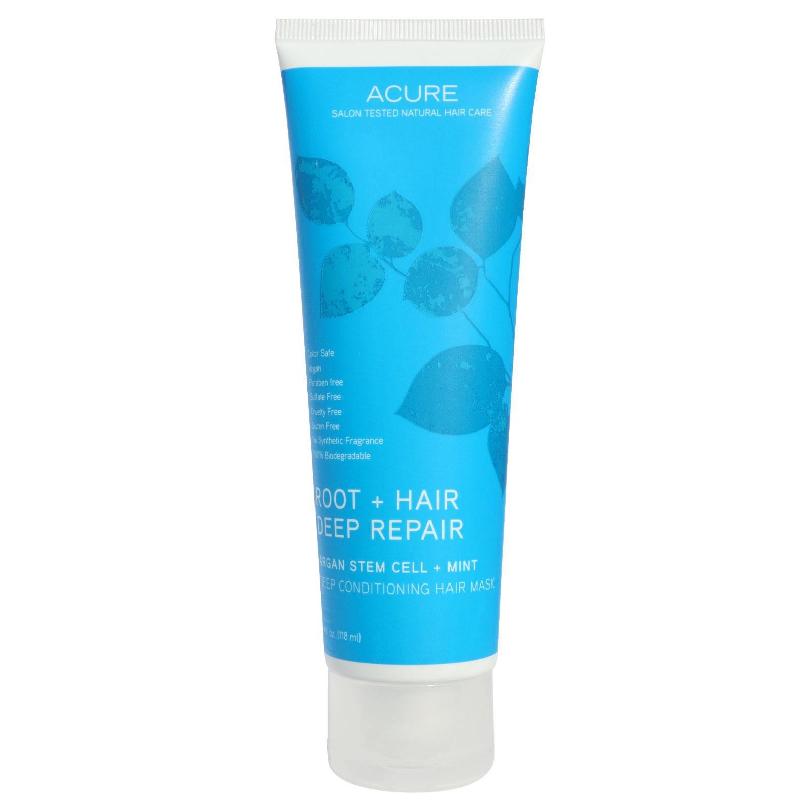 Acure Organics, Root + Hair, Deep Repair, Argan Stem Cell, 118 ml