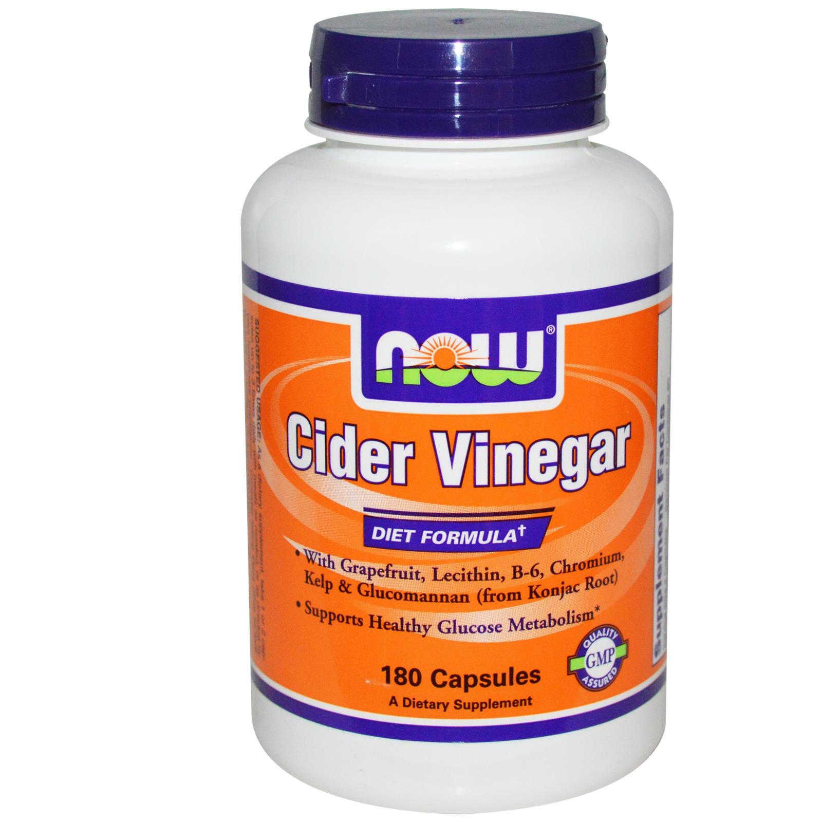 Now Foods, Cider Vinegar, Diet Formula, 180 Capsules