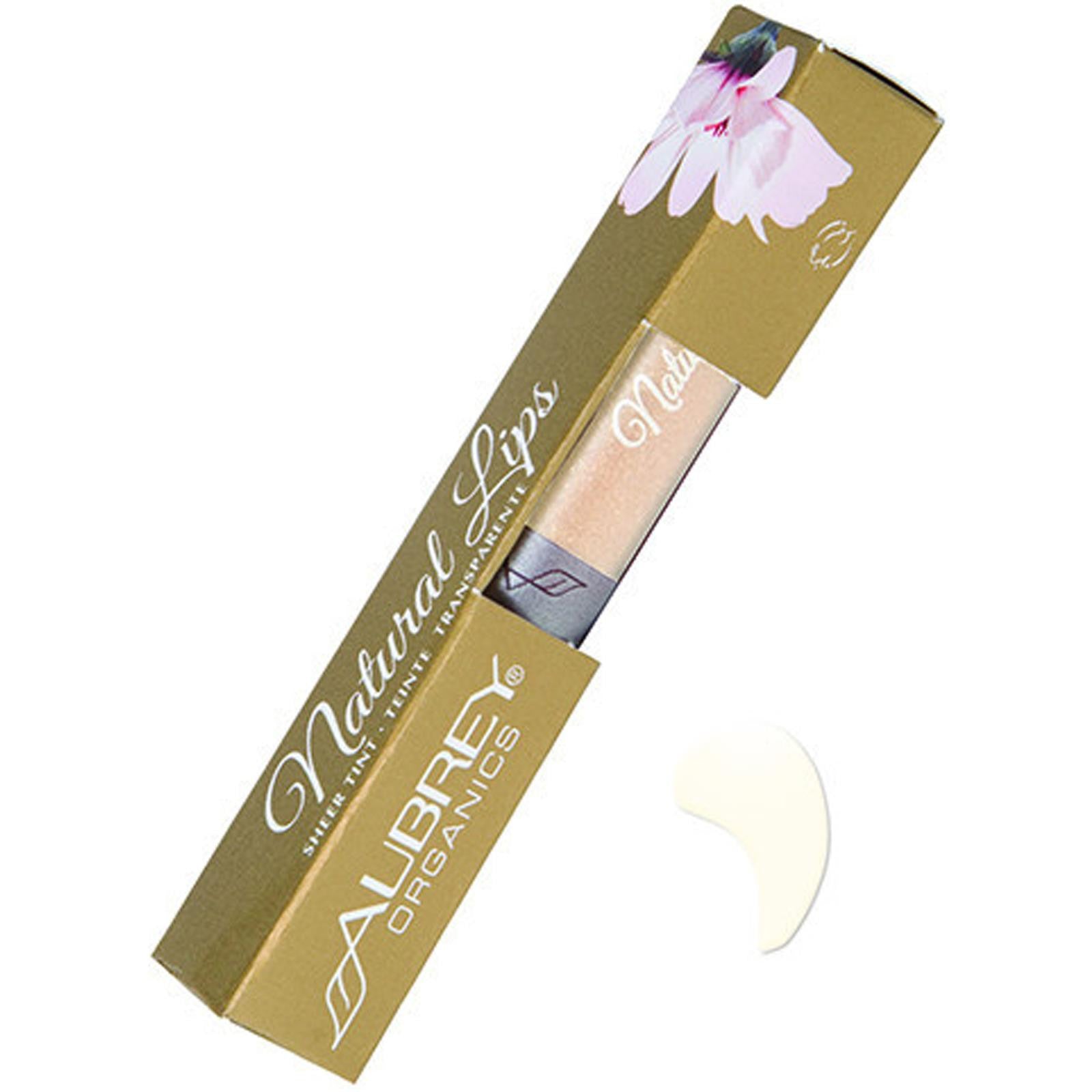 Aubrey Organics, Natural Lips, Sheer Tint, Sugar Clear