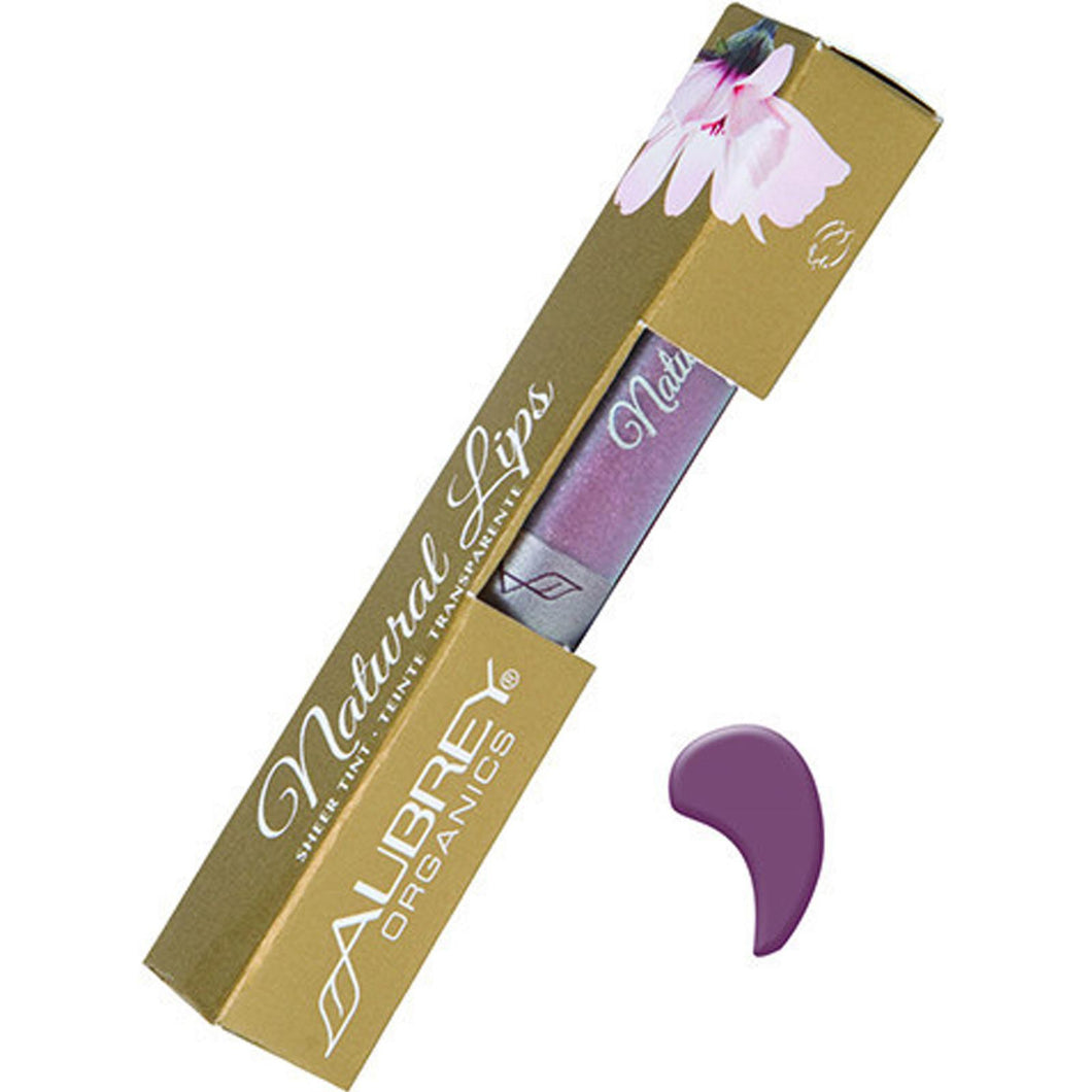 Aubrey Organics, Natural Lips, Sheer Tint, Mocha Pearl, 7 g