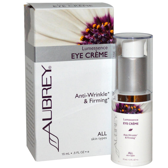 Aubrey Organics, Lumessence Eye Cream, all Skin Types, 15 ml