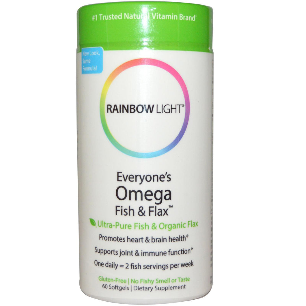 Rainbow Light Everyone's Omega Fish & Flax Oil - Dietary Supplement