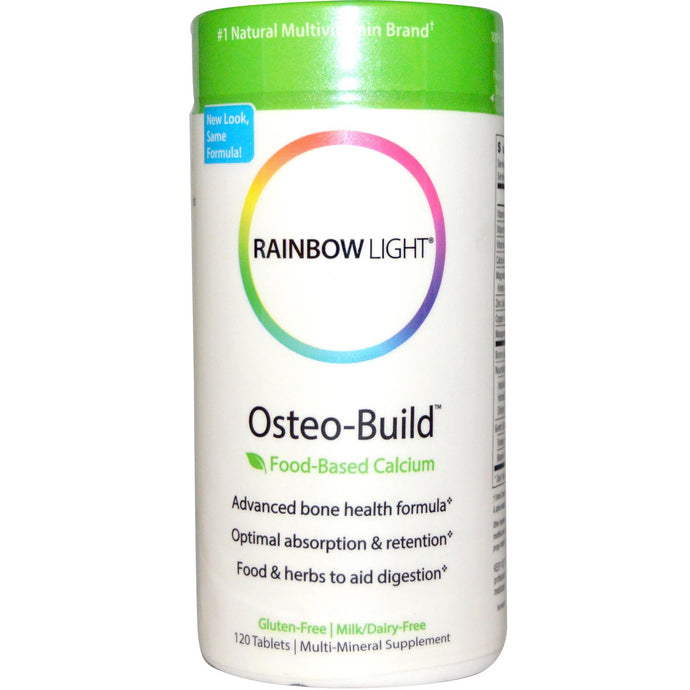 Rainbow Light, Osteo-Build, Food Based Calcium, 120 Tablets