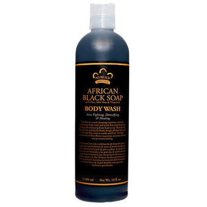 Nubian Heritage, African Black Soap Body Wash, 384 ml