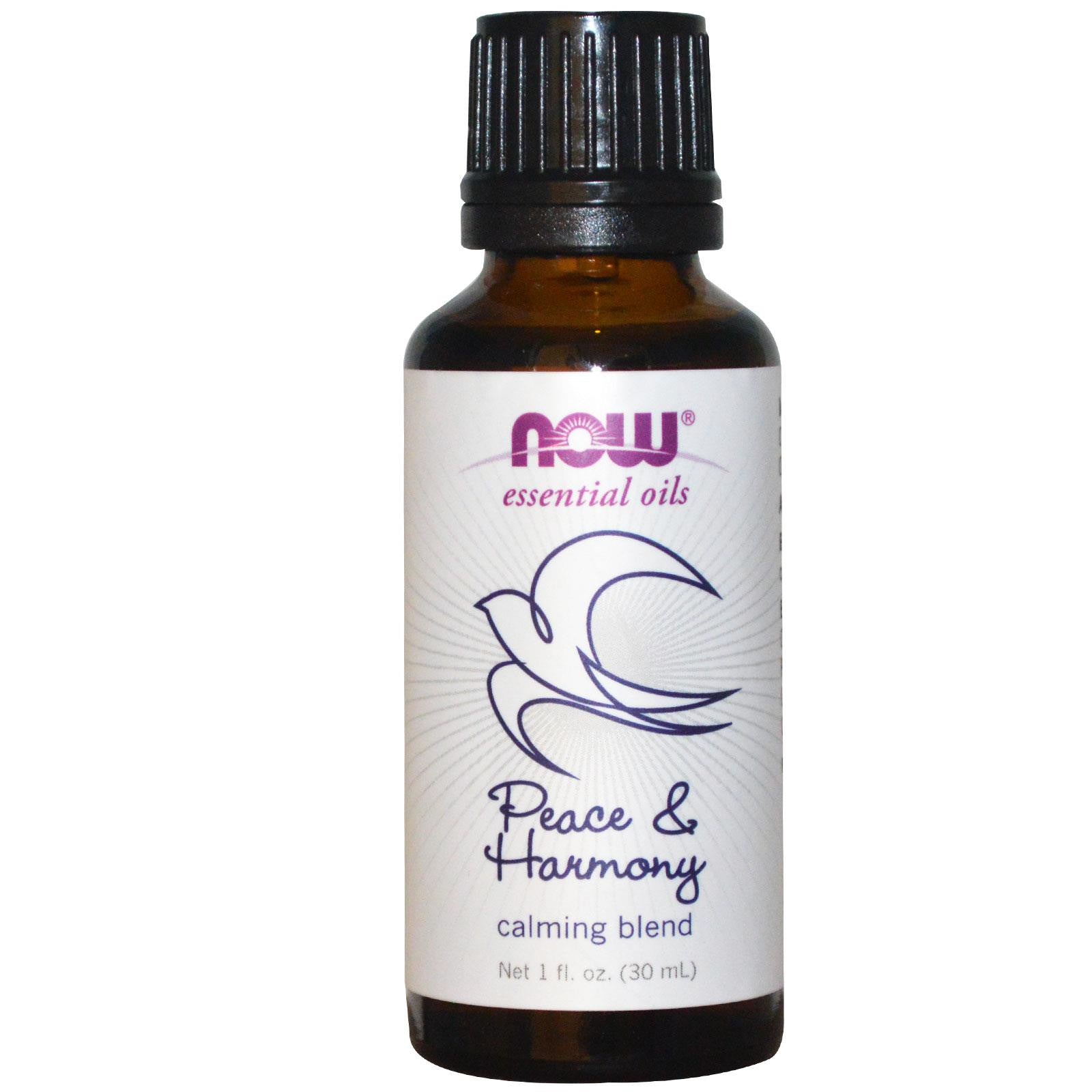 Now Foods, Essential Oils, Peace & Harmony, 30 ml, 1 fl oz