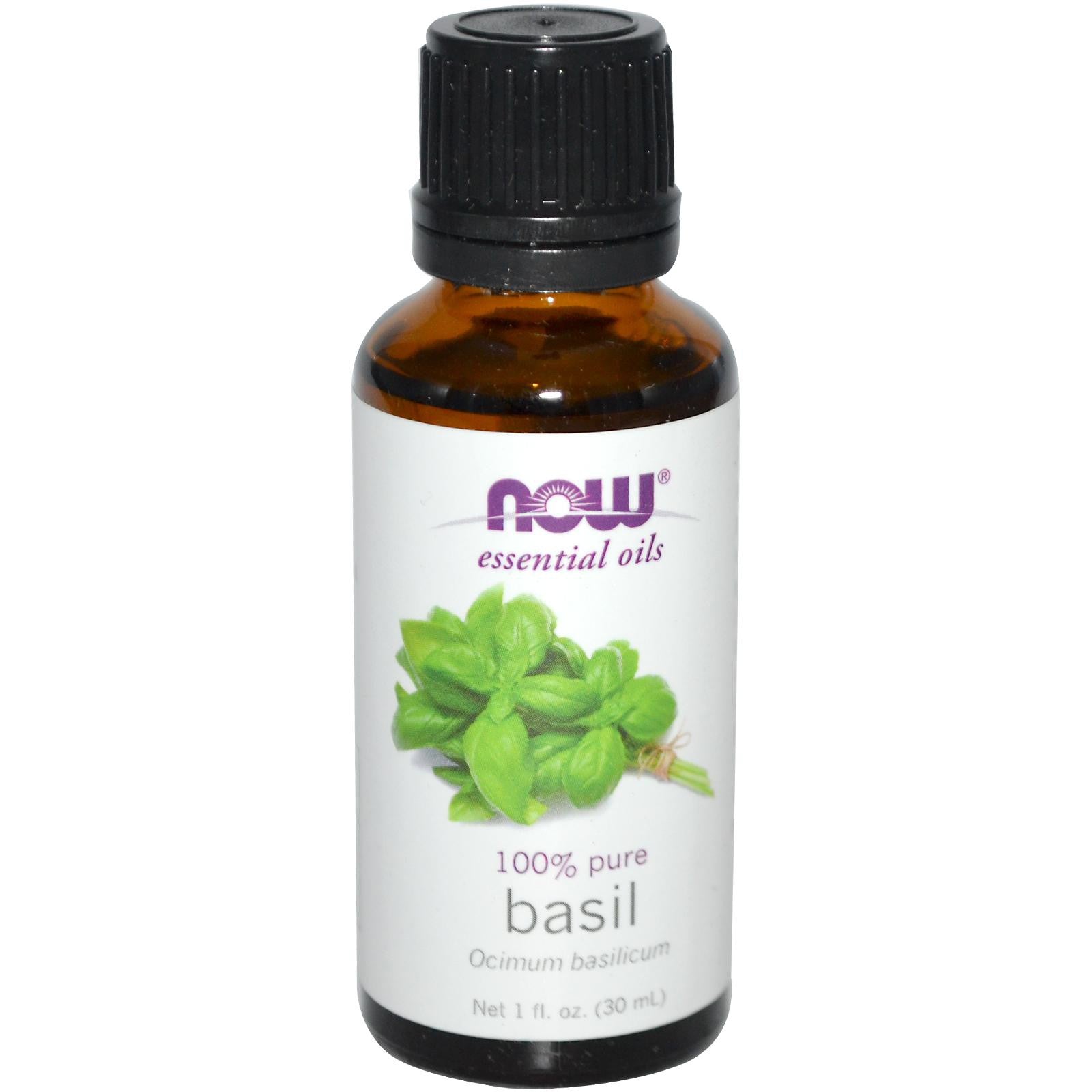 Now Foods Essential Oils, Basil, 30 ml, 1 fl oz