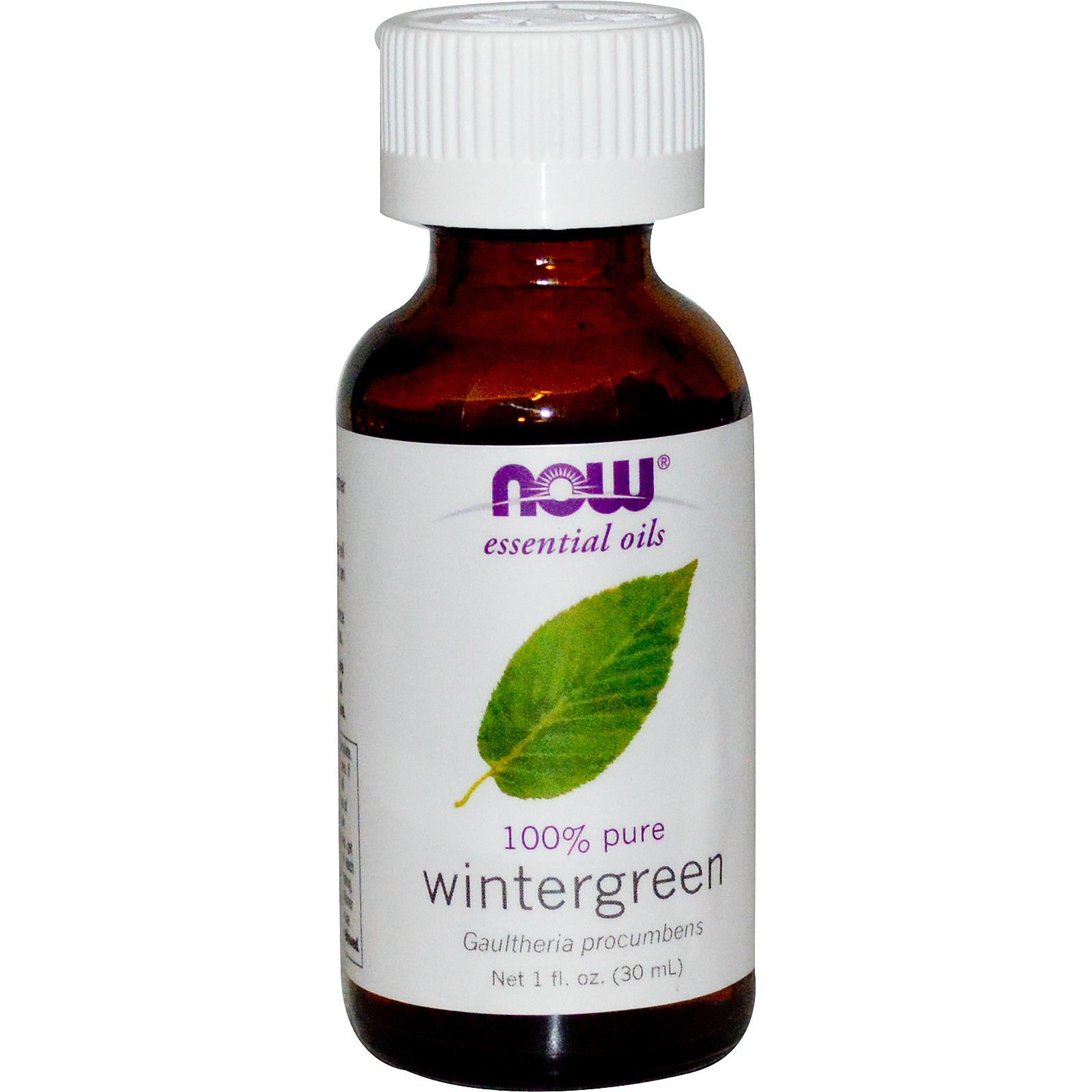 Now Foods Essential Oils Wintergreen 30ml 1 fl oz