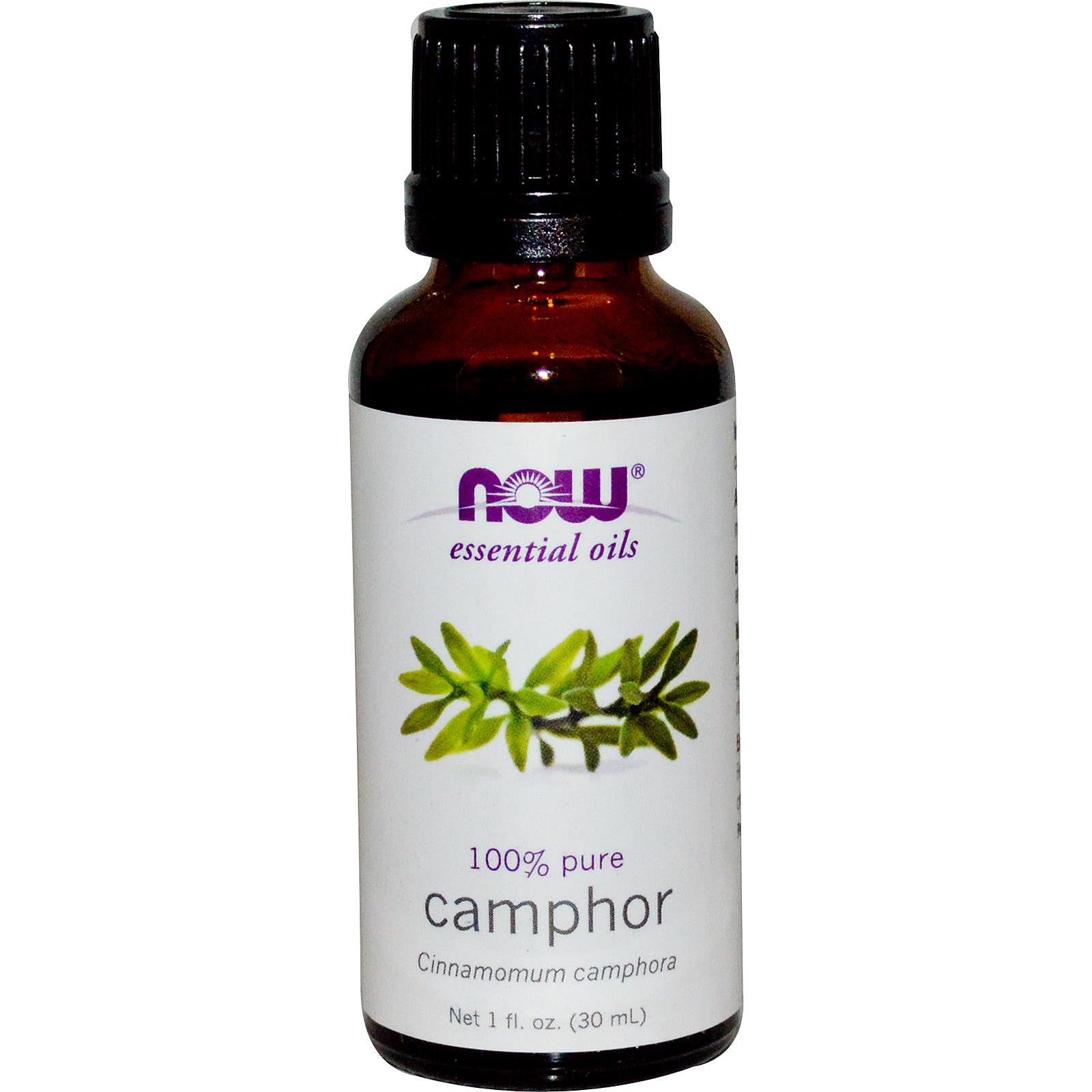 Now Foods Essential Oils Camphor 30ml 1 fl oz