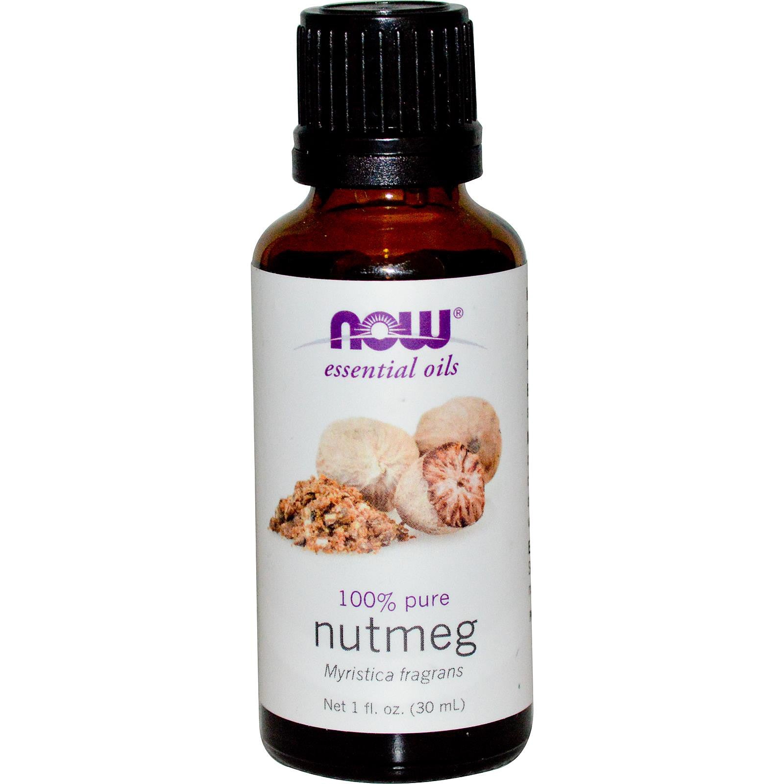 Now Foods Essential Oils Nutmeg 30ml 1 fl oz