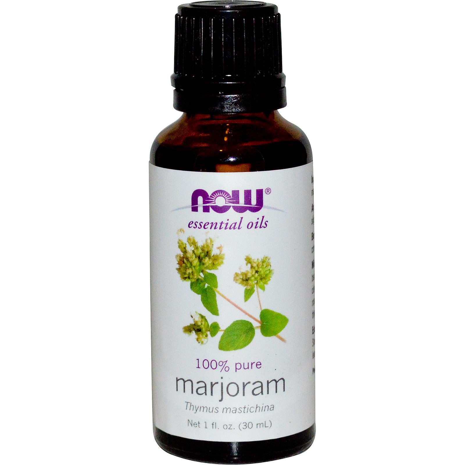 Now Foods Essential Oils Pure Marjoram 30ml 1 fl oz
