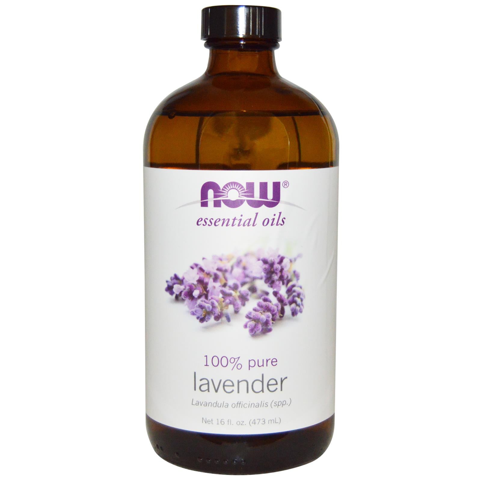 Now Foods Essential Oils 100 % Pure Lavender 473ml