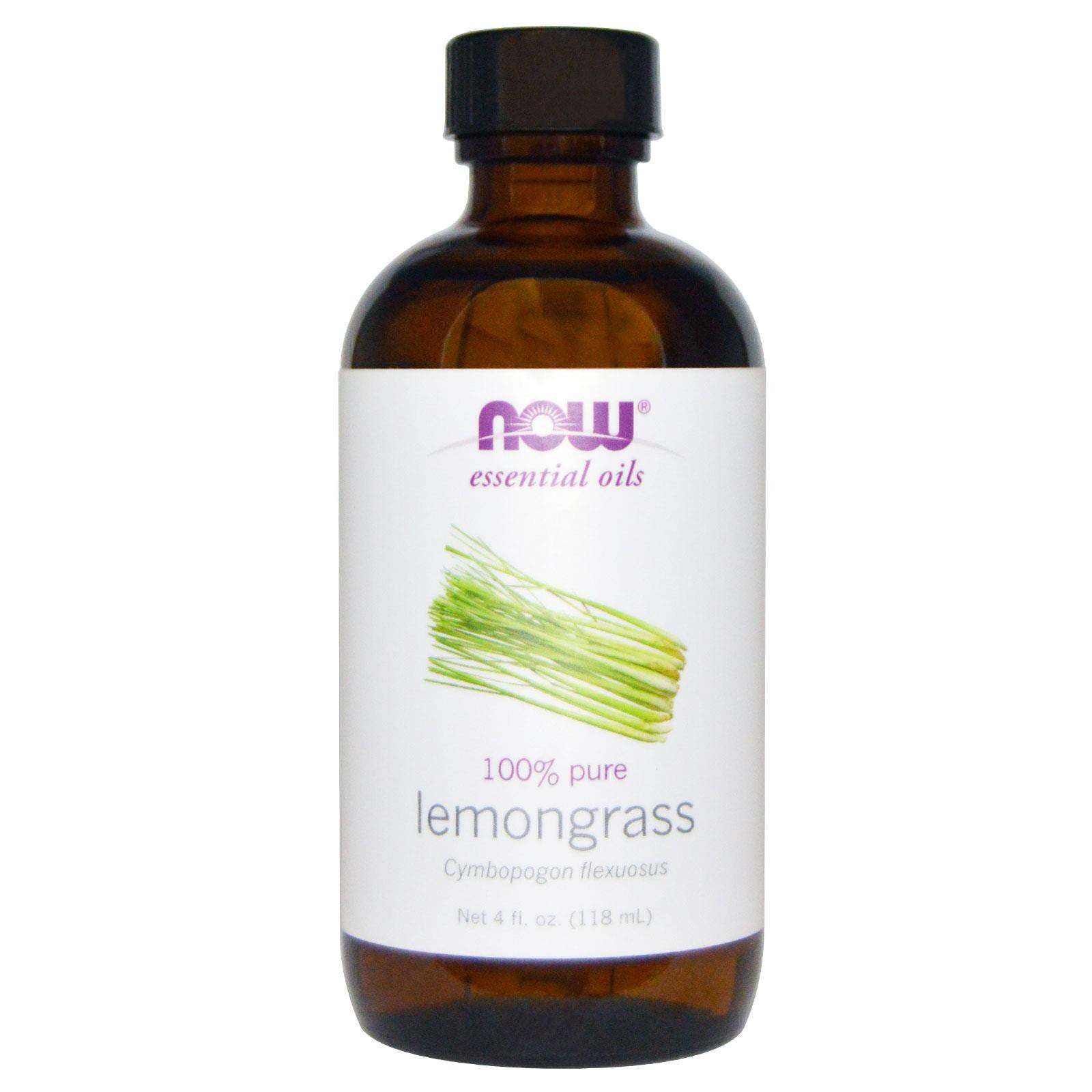Now Foods Essential Oils Lemongrass 118ml