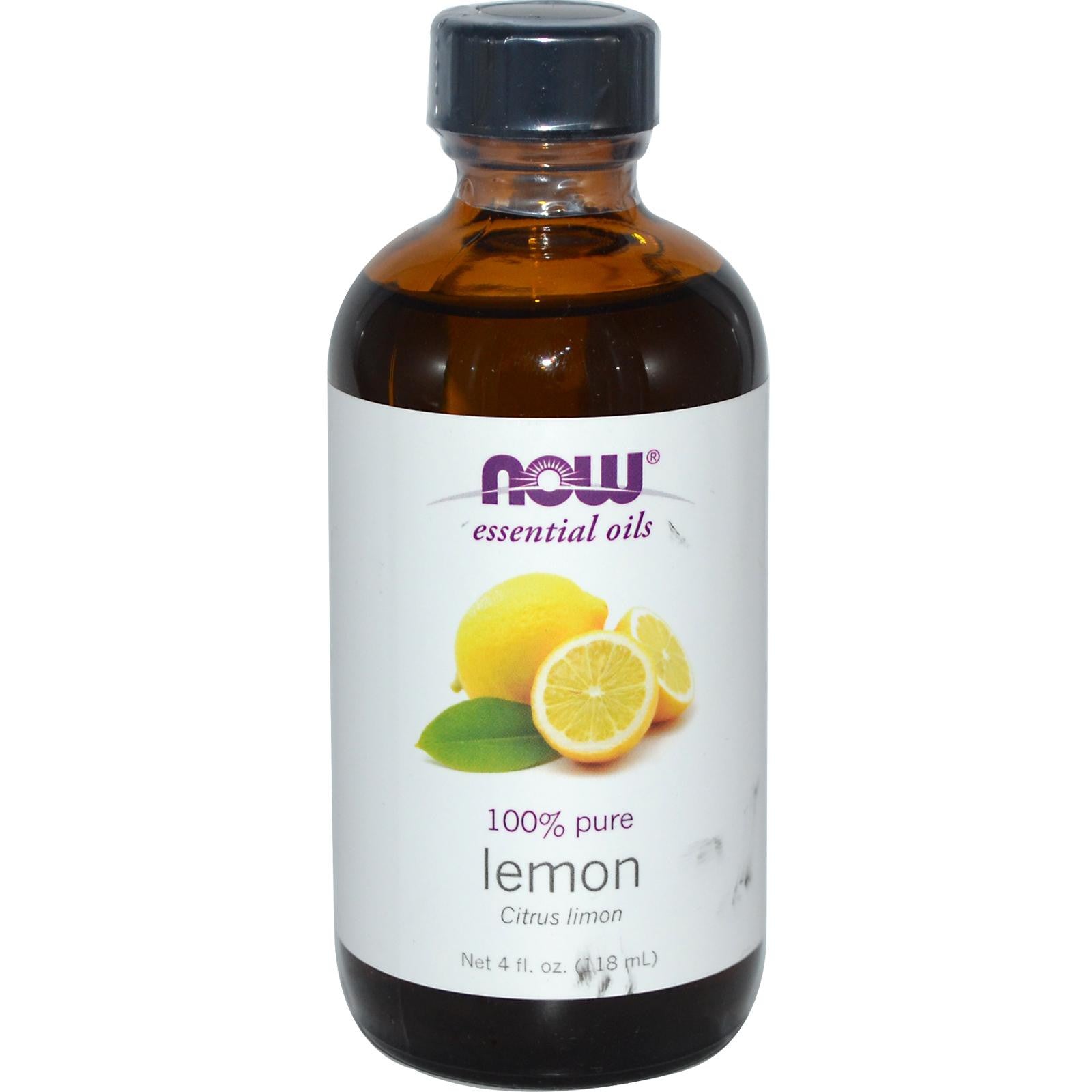 Now Foods Essential Oils Lemon 118ml