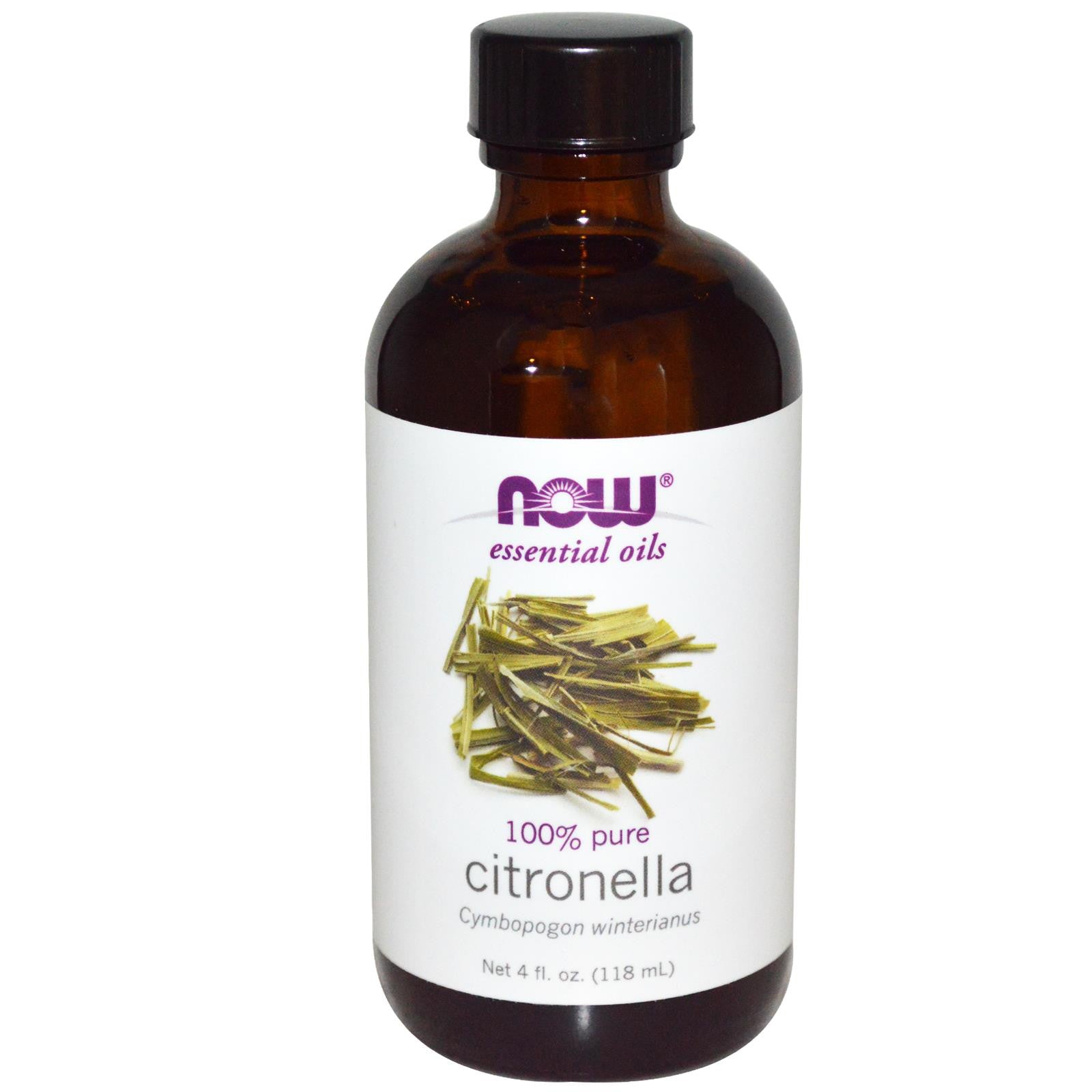 Now Foods Essential Oils Citronella 118ml