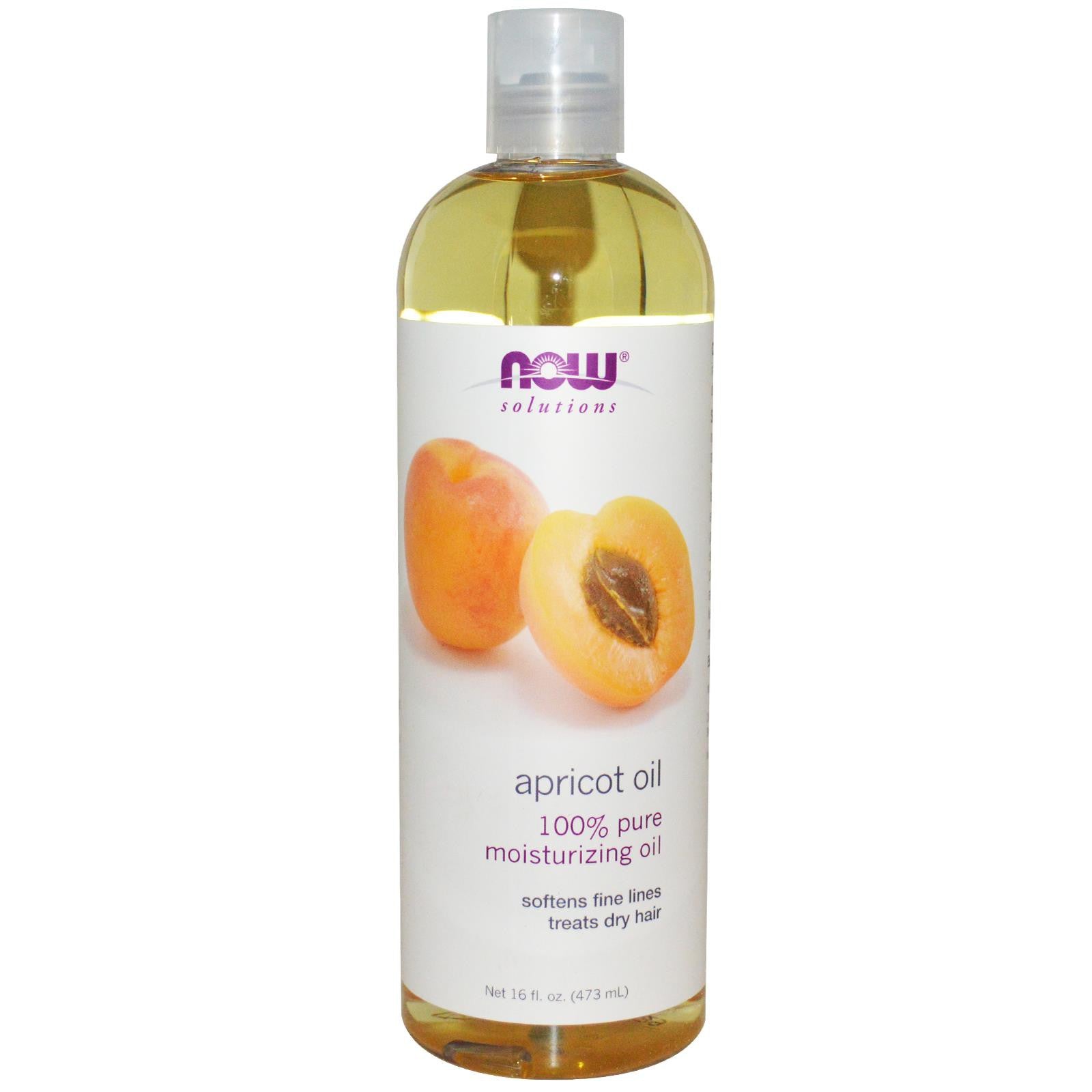 Now Foods Solutions Apricot Oil 473ml 16 fl oz