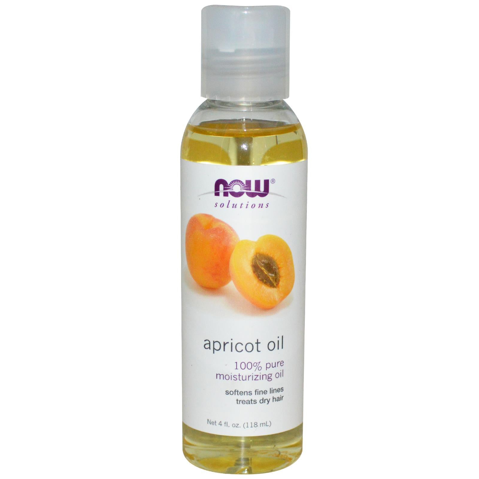 Now Foods Solutions Apricot Oil 118ml