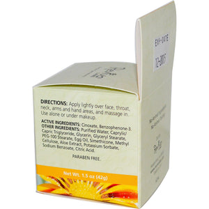Reviva Labs, Sun Protective Moisturizer Light Cream, 42gms