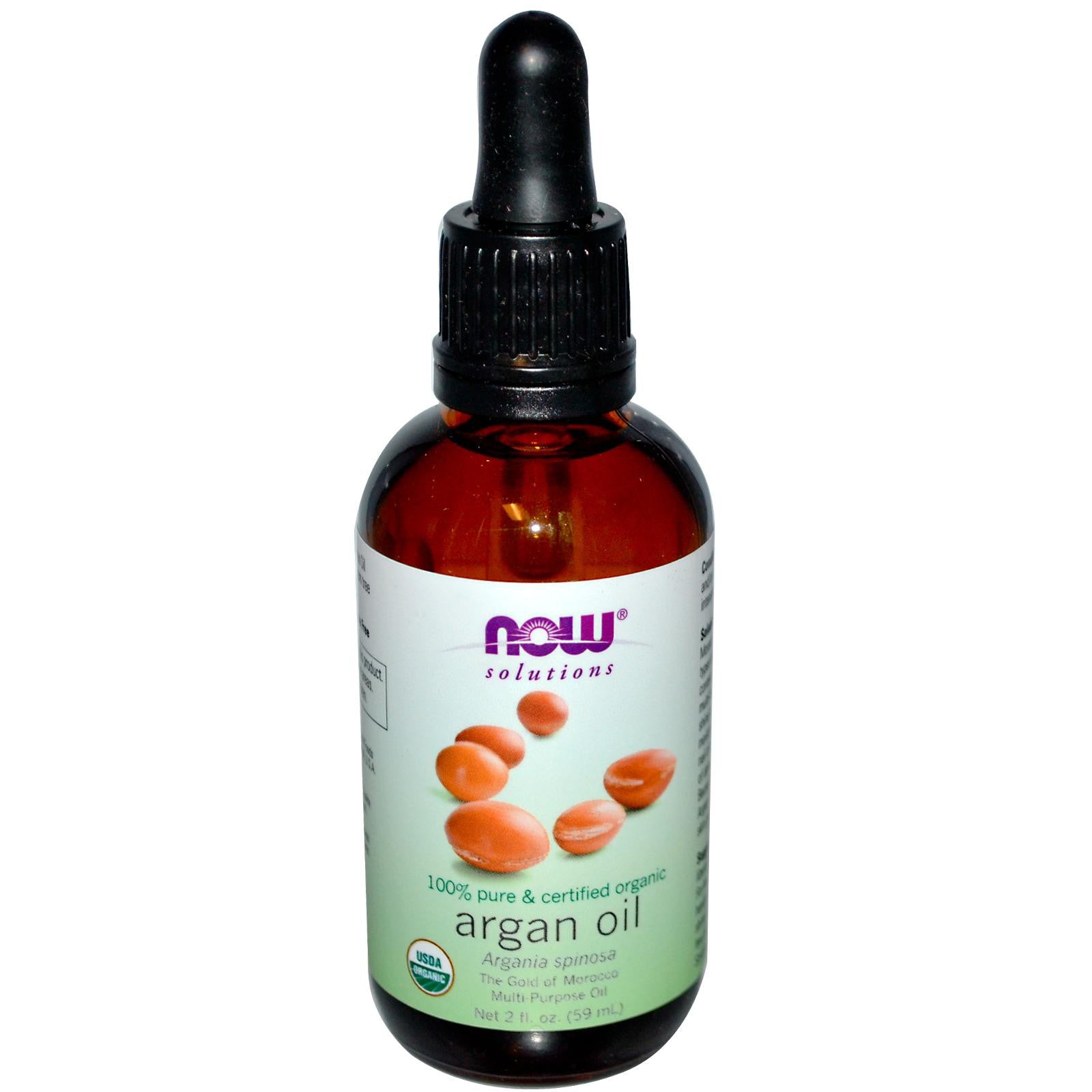 Now Foods Solutions Organic Argan Oil 59ml 2 fl oz