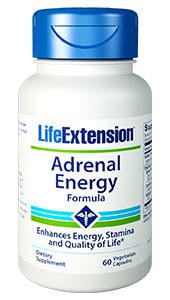 Life Extension Adrenal Energy Formula 60 Veggie Capsules